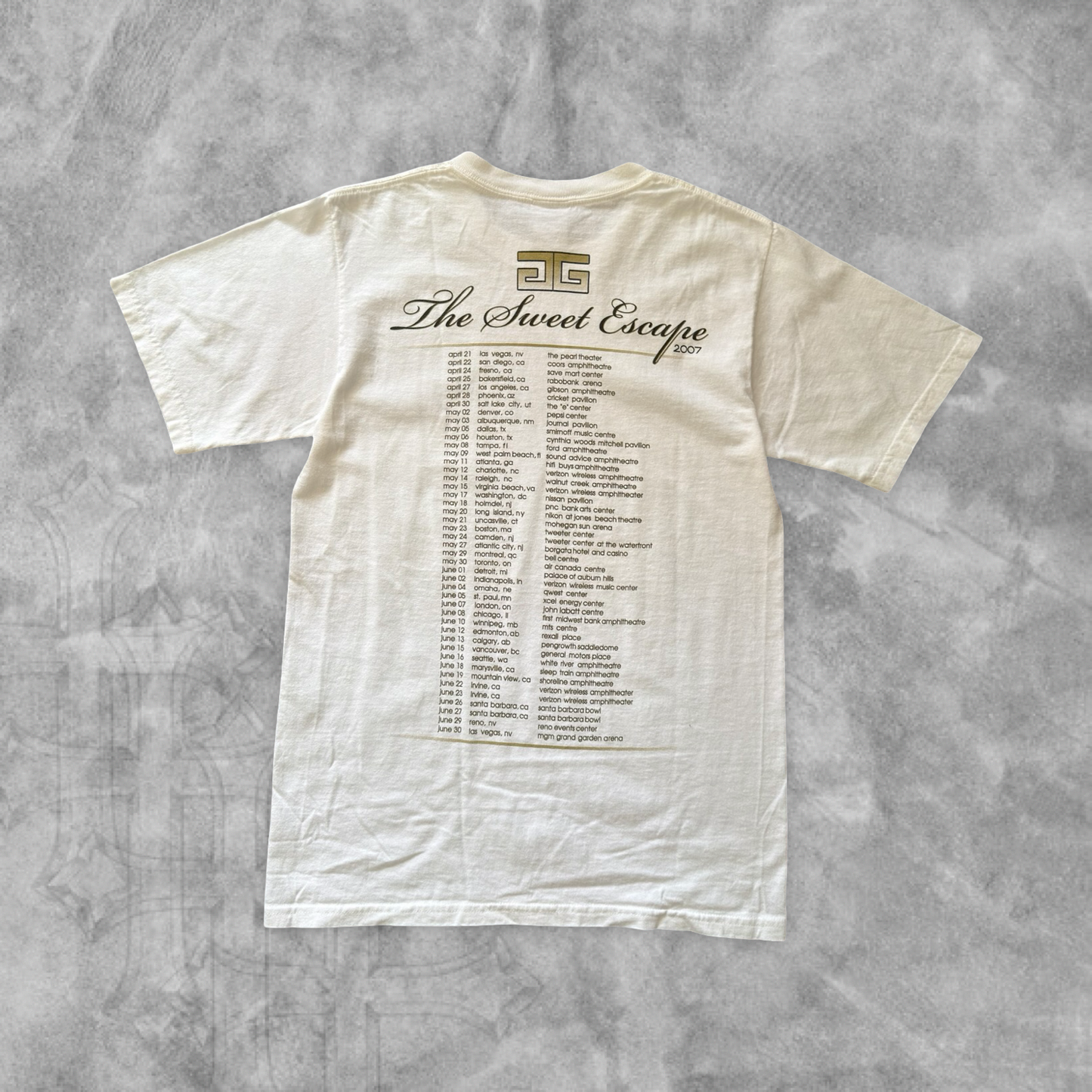 White Gwen Stefani The Sweet Escape Shirt 2007 (S)