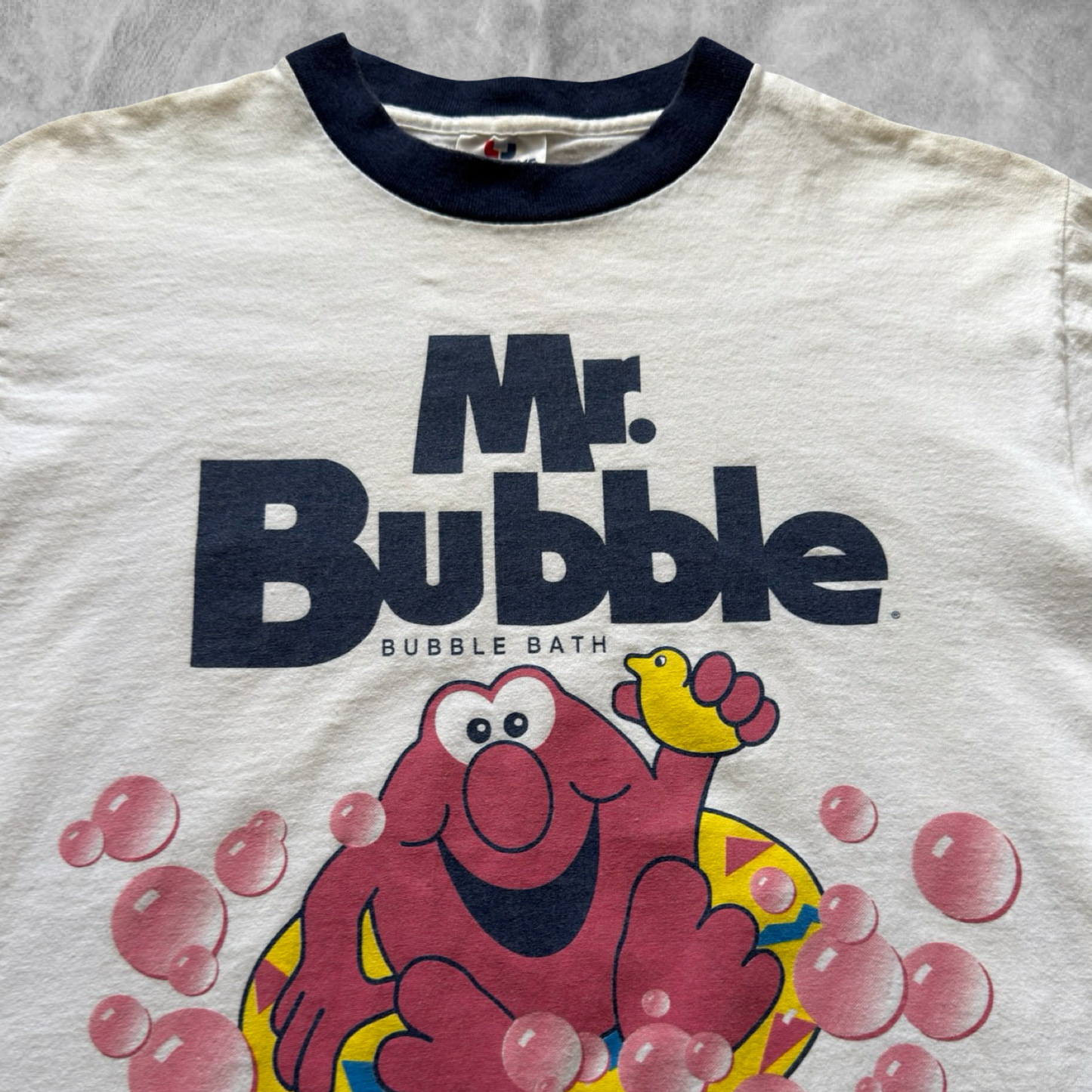 White Mr. Bubble Shirt 1990s (M)
