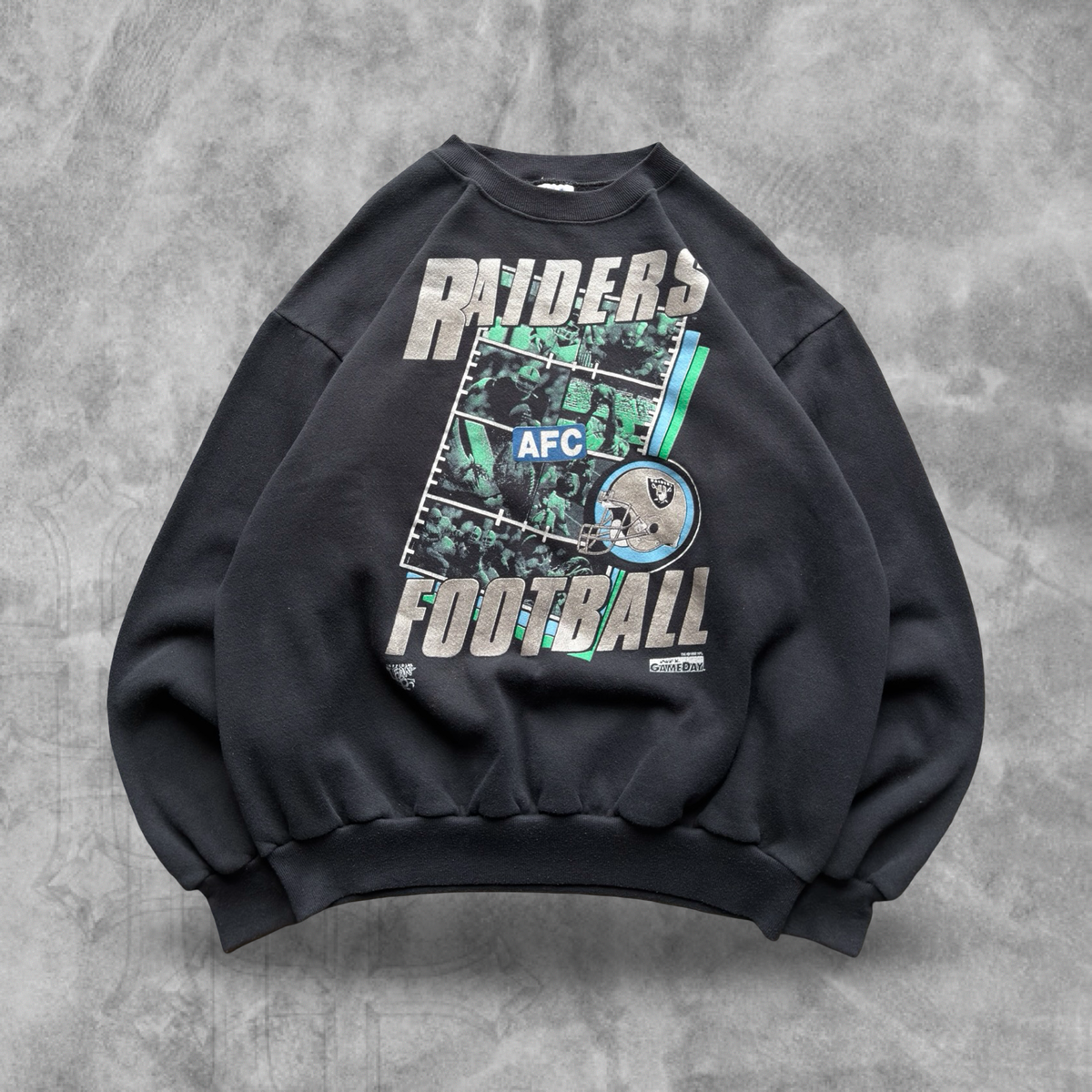 Black Oakland Raiders Sweatshirt 1992 (L)