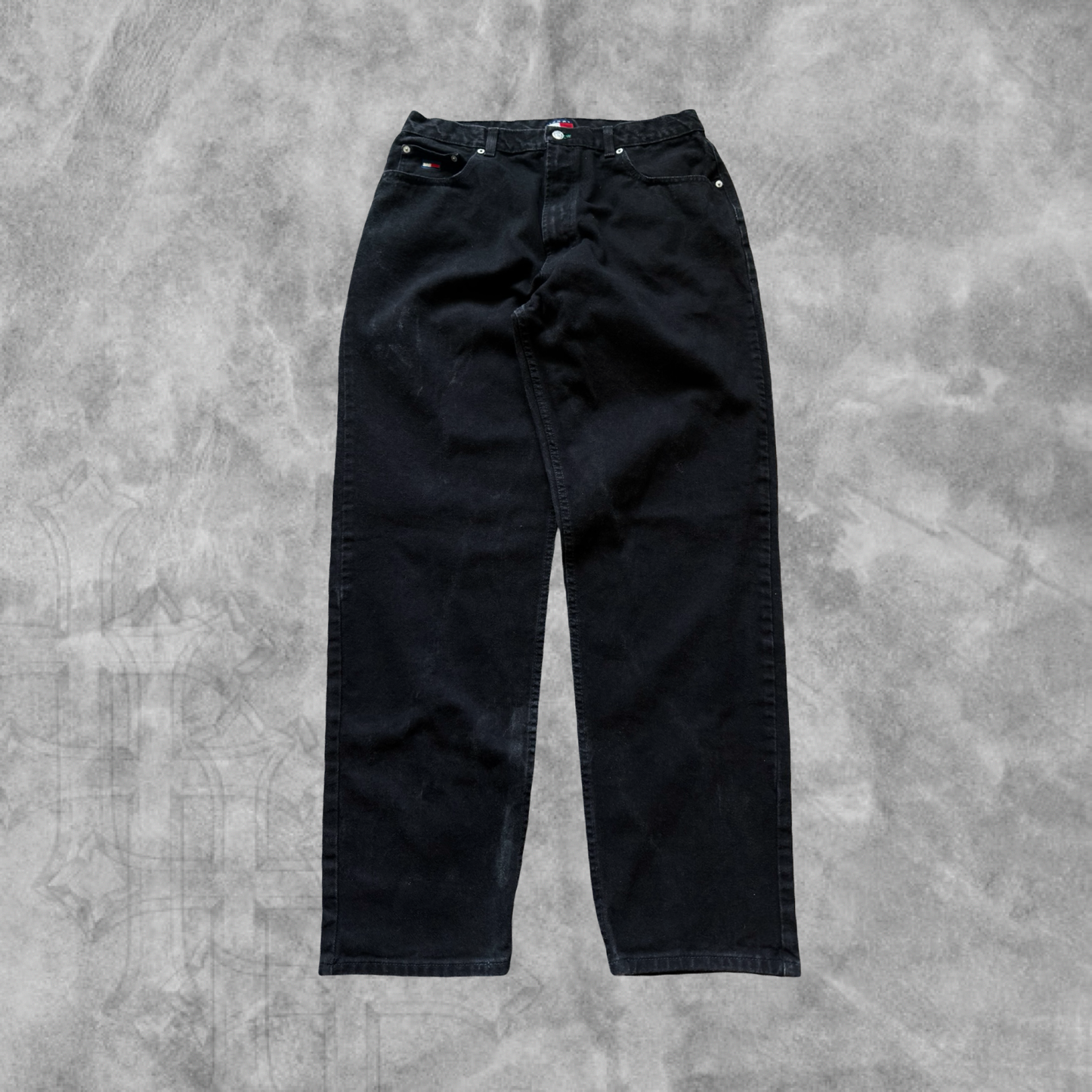 Denim Black Tommy Hilfiger Jeans 1990 (34x32)
