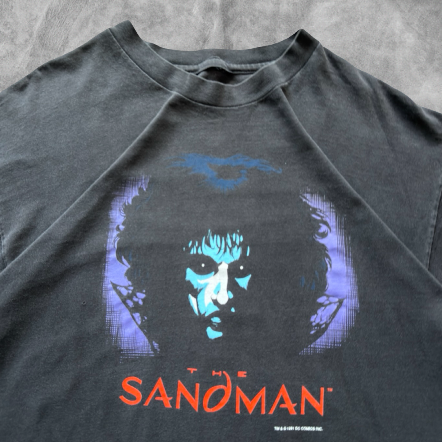 Black The Sandman DC Comics Shirt 1991 (XL)