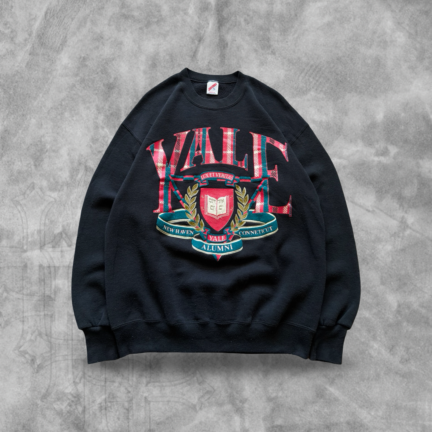 Black Yale University Sweatshirt 1990s (L)