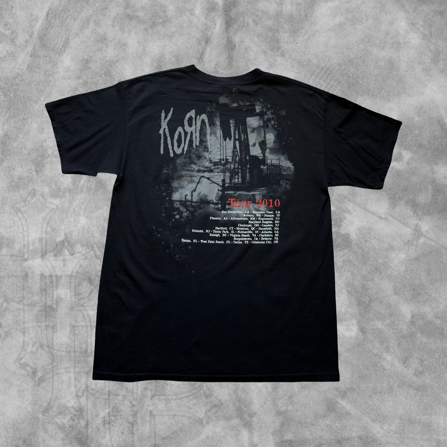 Black Korn Concert Shirt 2000s (L)