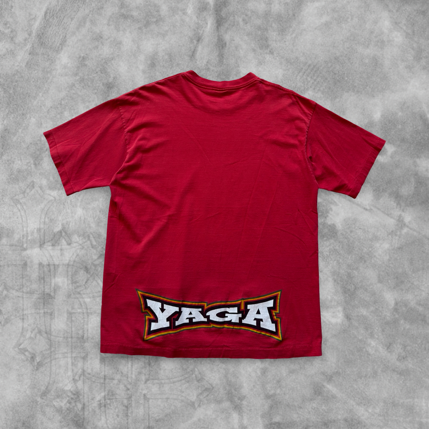 Red Yaga Skate Shirt 1990s (XL)