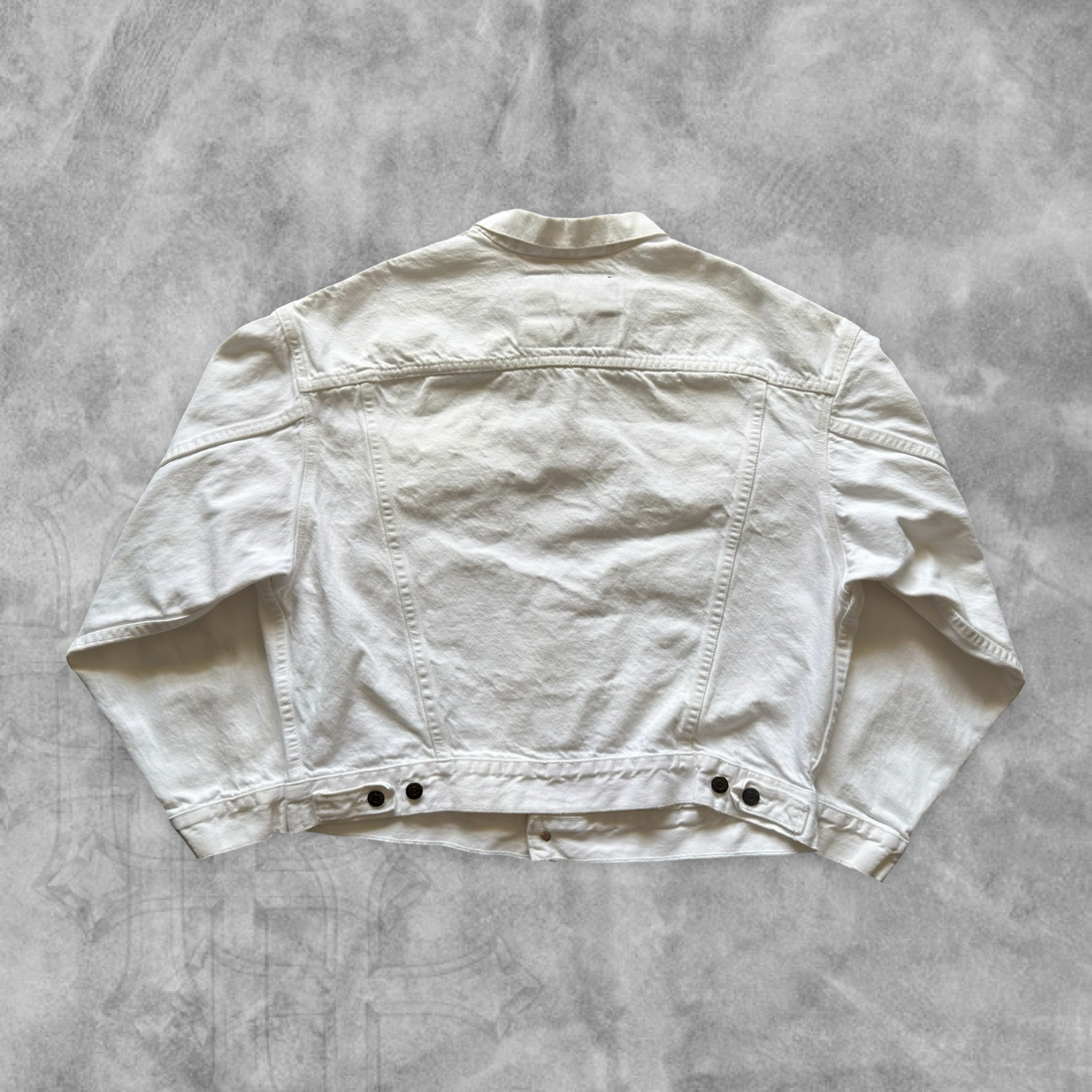 White Denim Levi’s Trucker Jacket 1990s (L)
