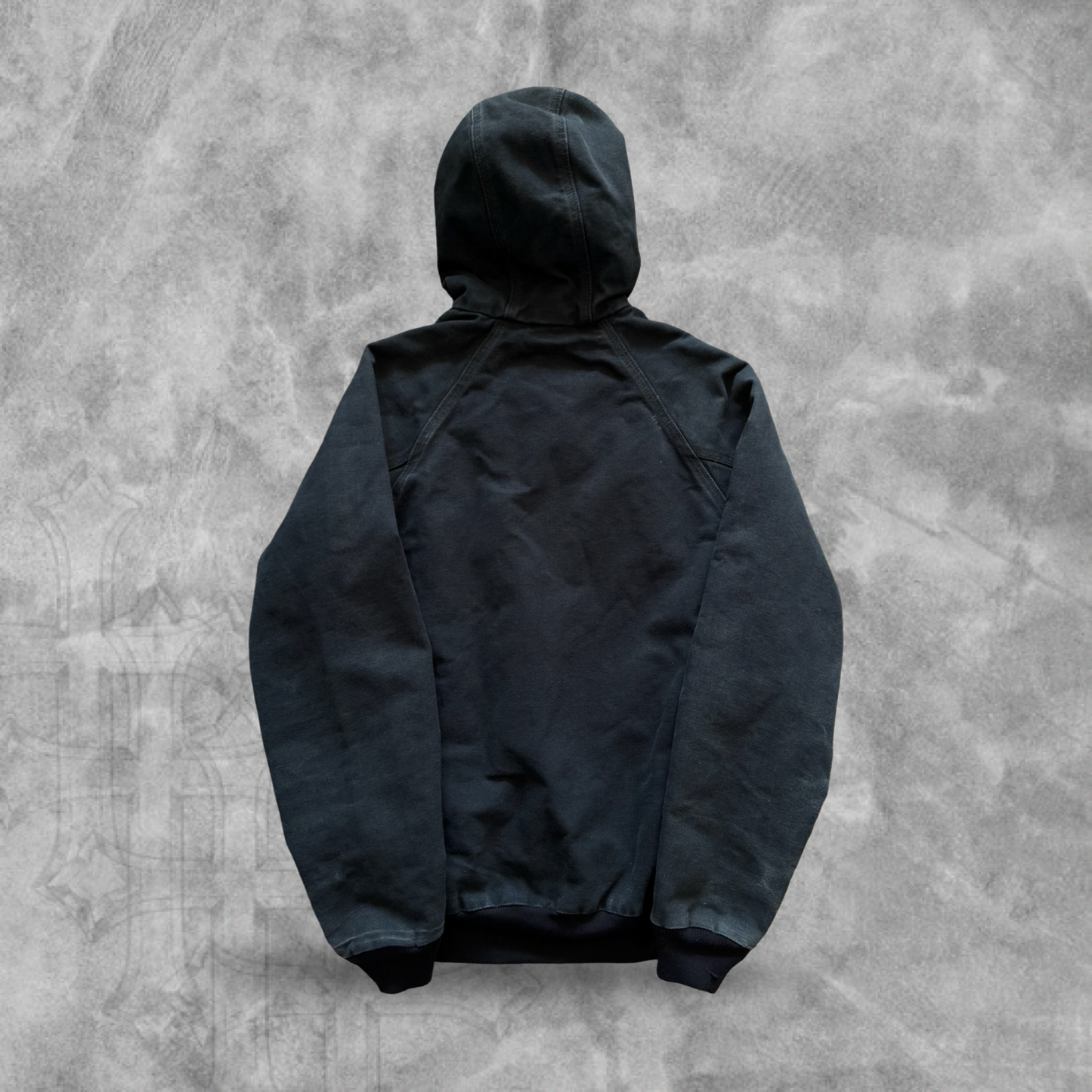 Black Carhartt Hooded Jacket 2000s (M)