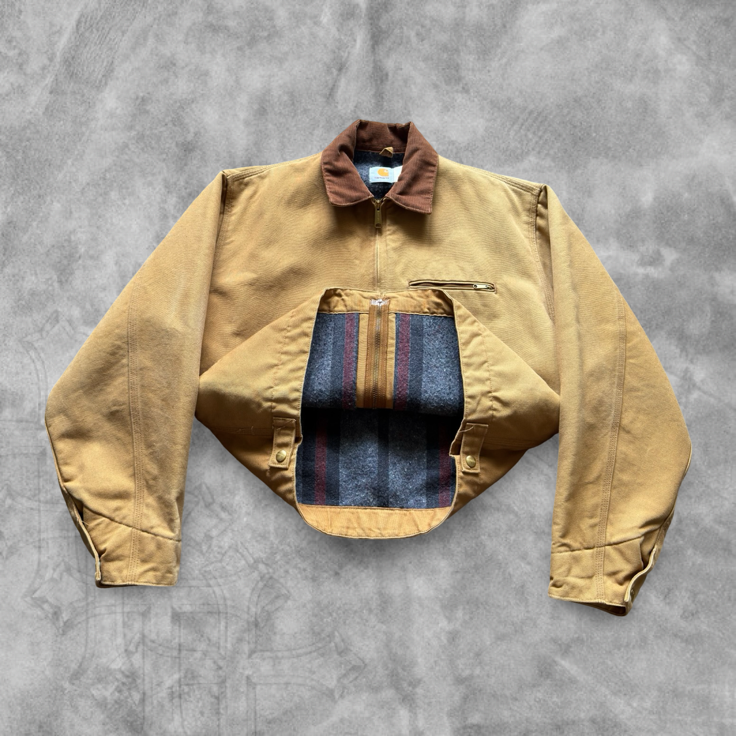 Tan Carhartt “Interstellar” Detroit Jacket 1990s (L)