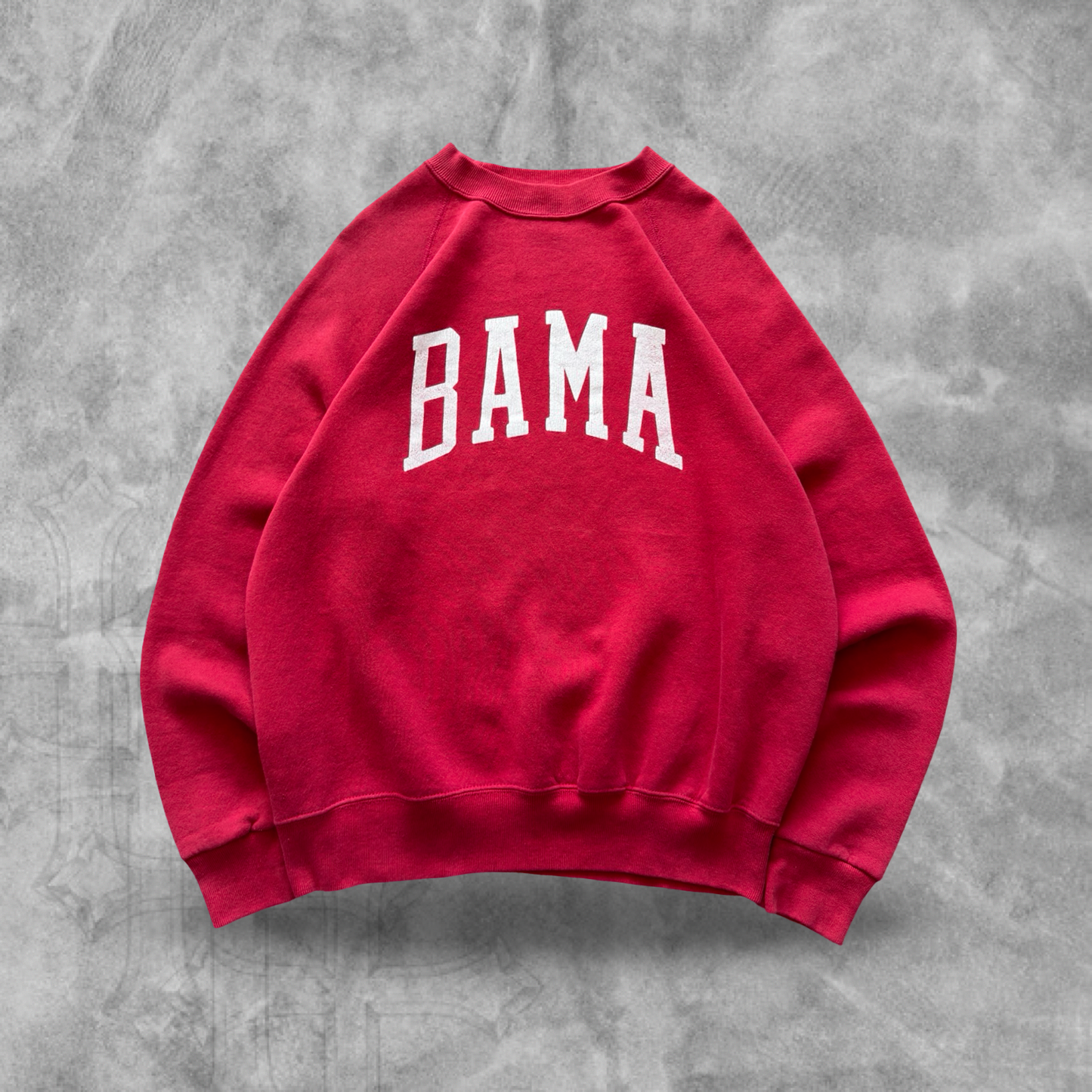 Red Alabama University Sweatshirt 1990s (M)