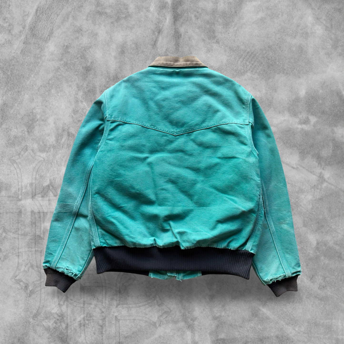 Emraled Green Carhartt Santa Fe Jacket 1990s (L)