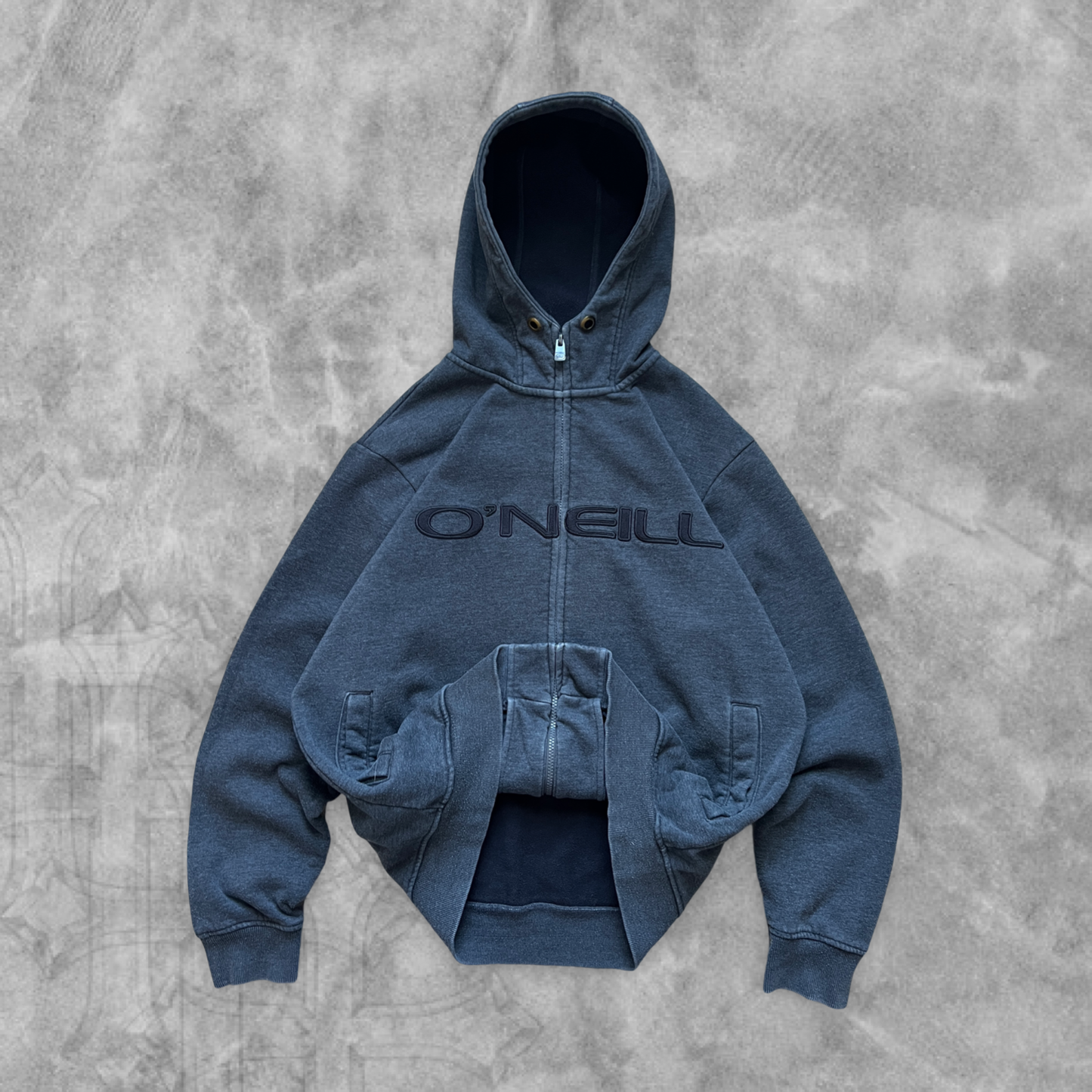 Charcoal Gray O’Neal Surf Hooded Jacket 2000s (XL)