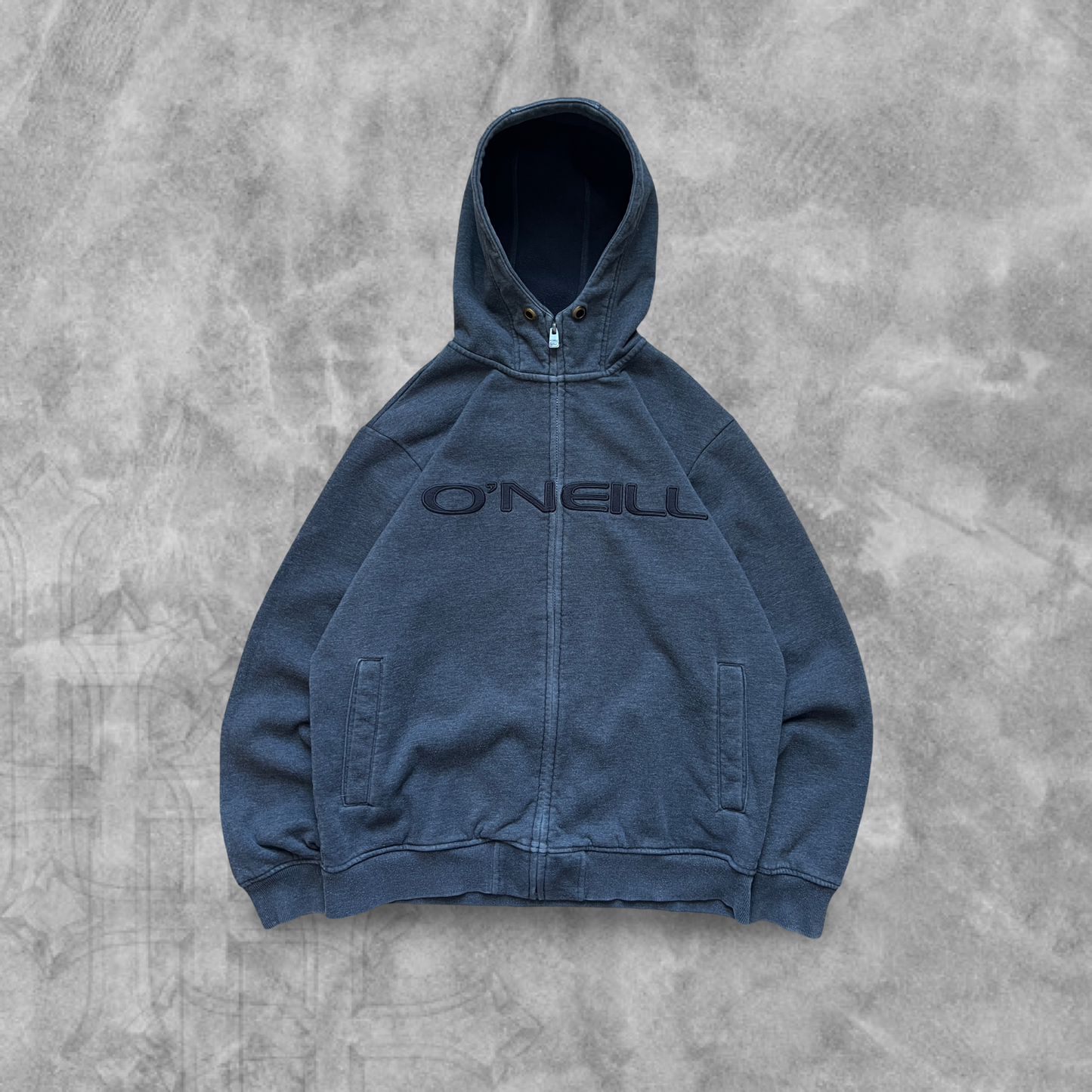Charcoal Gray O’Neal Surf Hooded Jacket 2000s (XL)