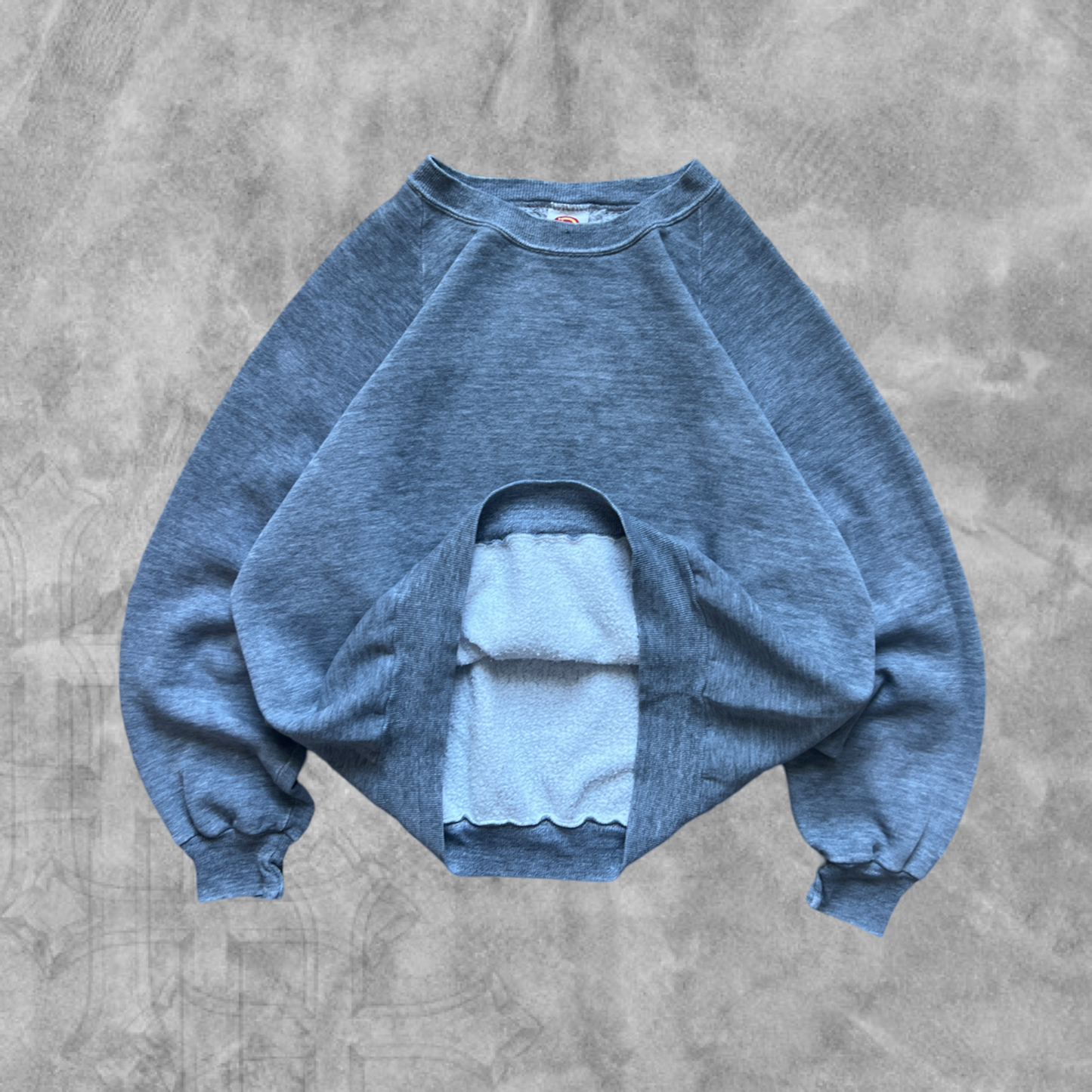 Faded Gray Dickies Sweatshirt 1990s (M)