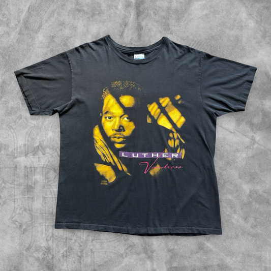 Black Luther Vandross Power Of Love Tour Shirt 1997 (L)
