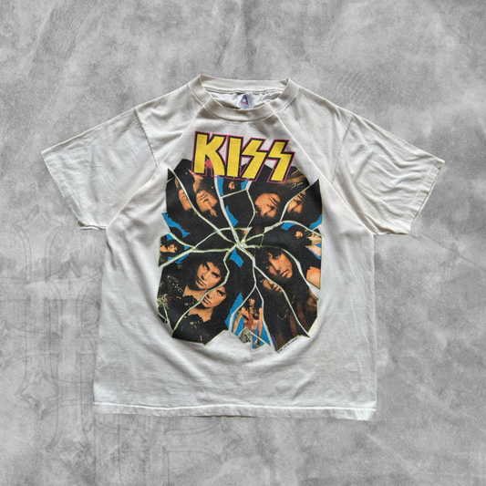 White Kiss Shirt 1987 Shirt (L)