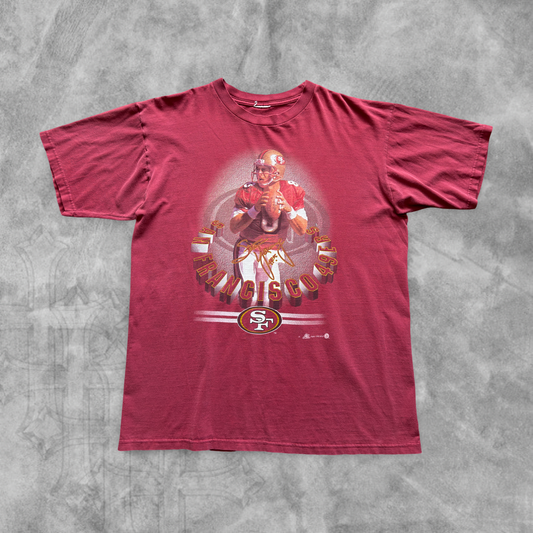 Maroon San Francisco 49ers Steve Young Shirt 1998 (XL)