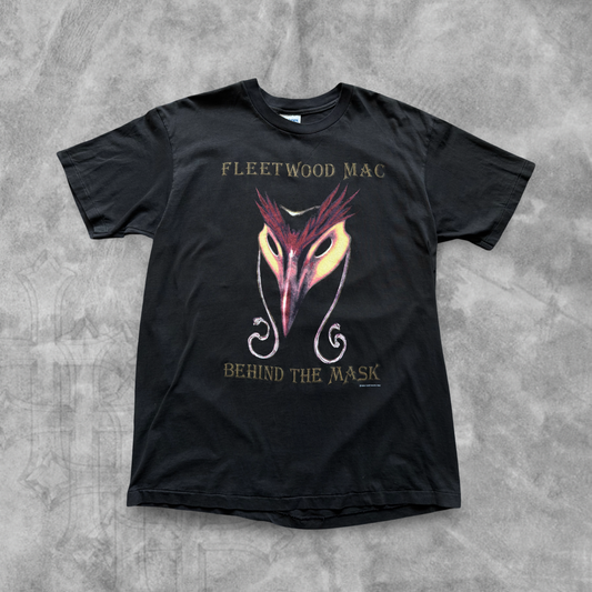 Black Fleet Wood Mac Behide The  Mask Shirt 1990 (L)