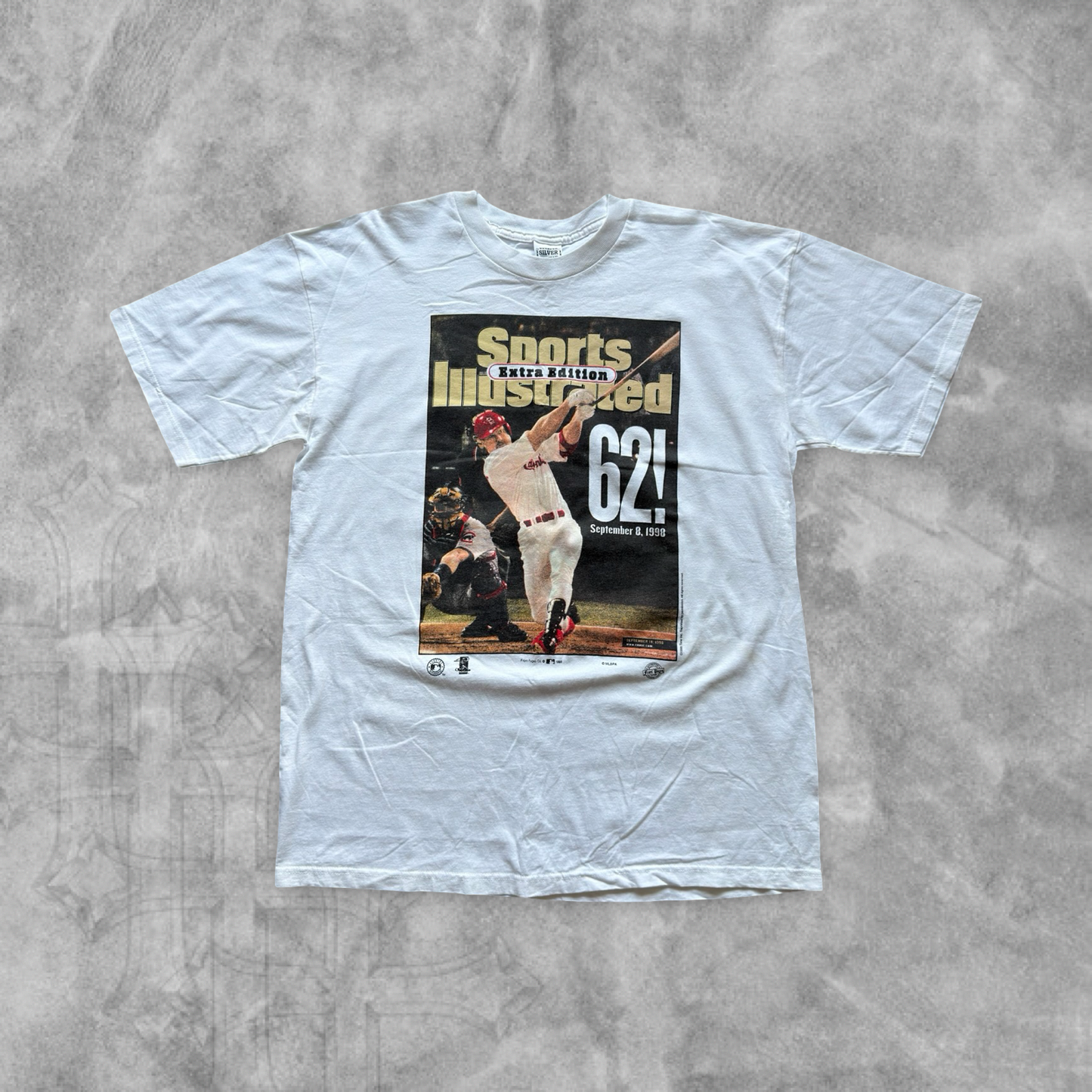 White Sports Illustrated Mark Maguire Shirt 1998 (XL)