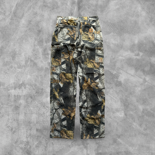 Realtree Camo Carhartt Carpenter Pants 2000s (32x34)