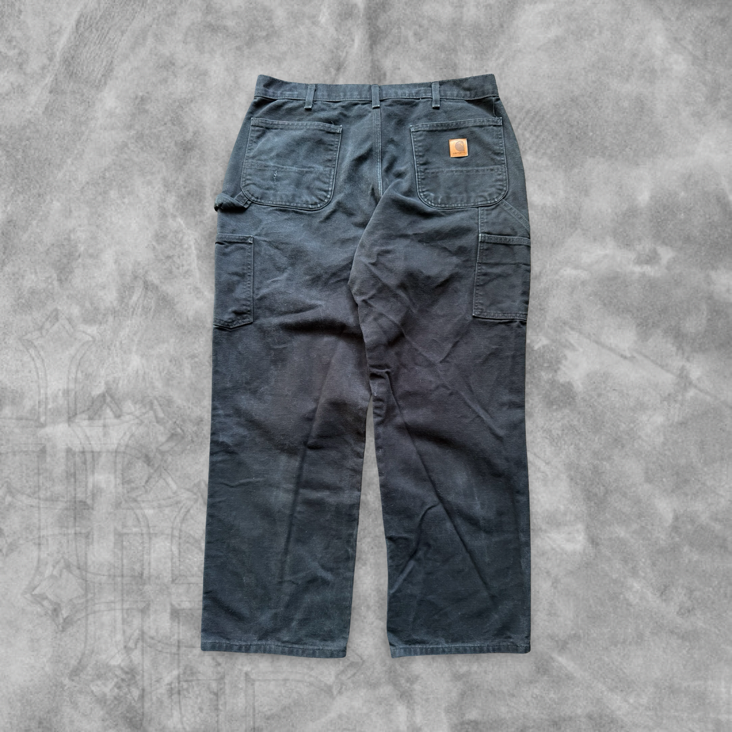 Black Carhartt Carpenter Pants 2000s (36x30)