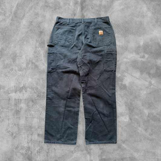 Black Carhartt Carpenter Pants 2000s (36x30)