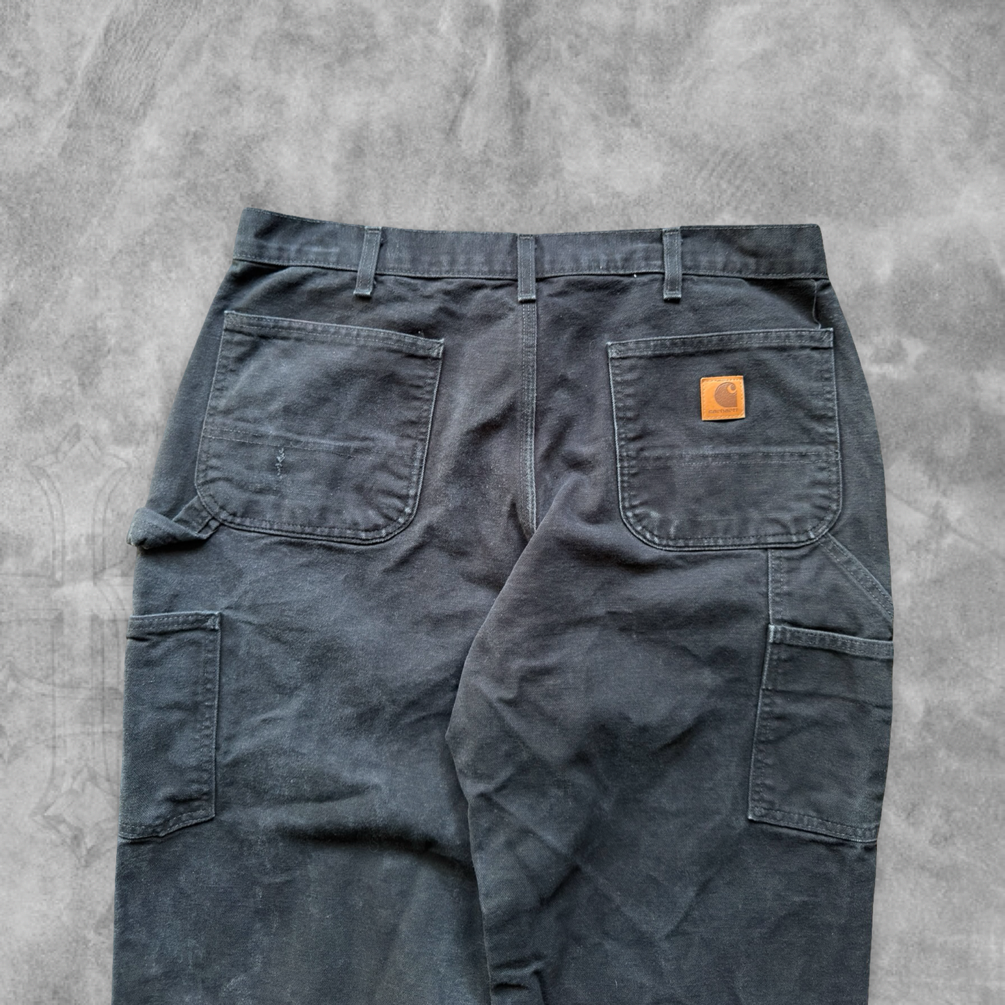Black Carhartt Carpenter Pants 2000s (36x30)