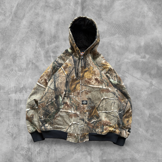Realtree Camo Dickies Hooded Jacket 2000s (XL)