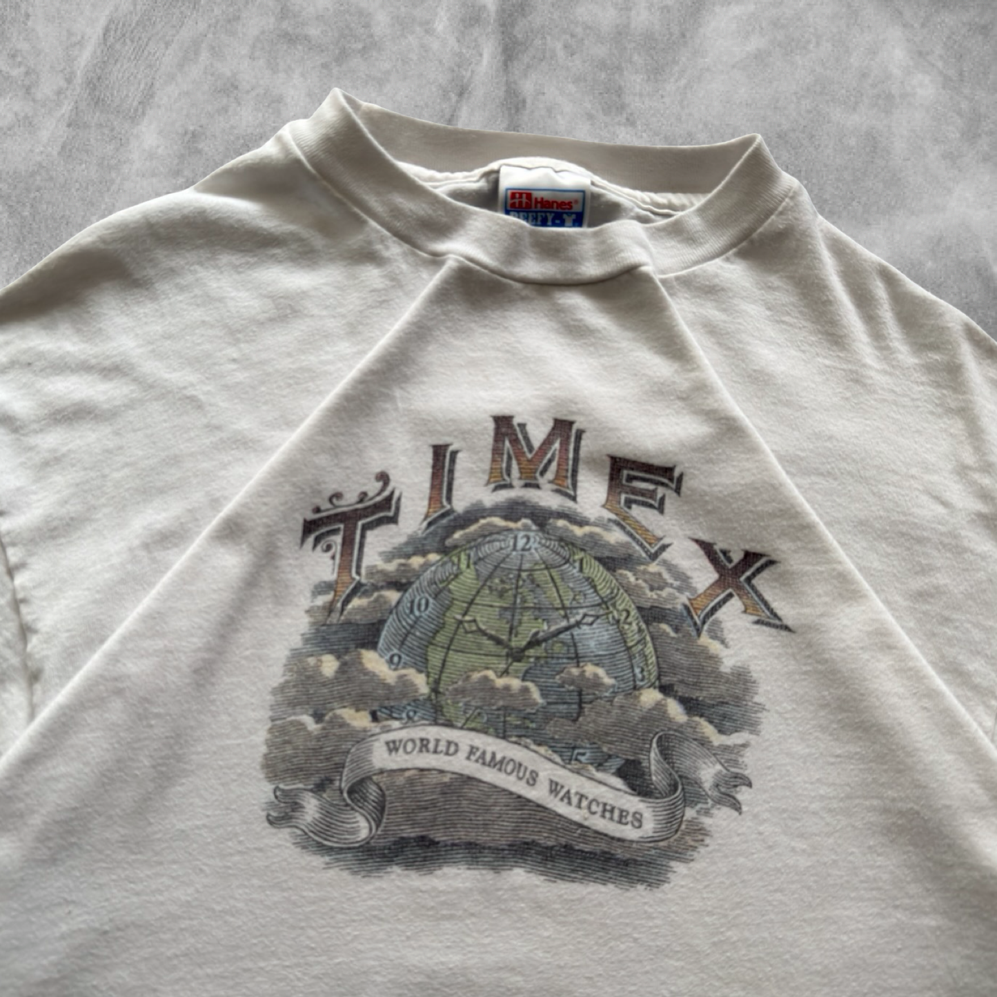 White Timex Watches Shirt 1990s (XL)