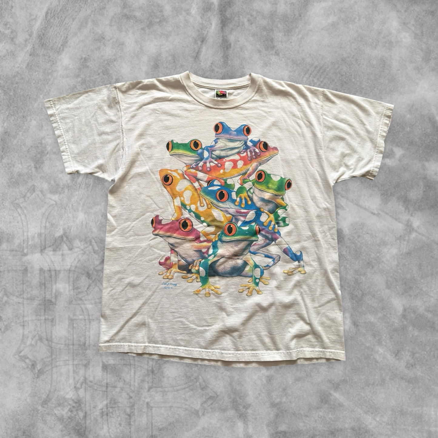 White Tree Frog Shirt 1990s (L)