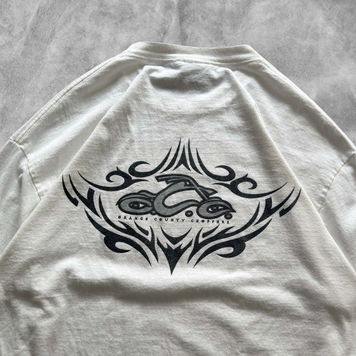 White Orange County Choppers Long Sleeve Shirt 1990s (XL)