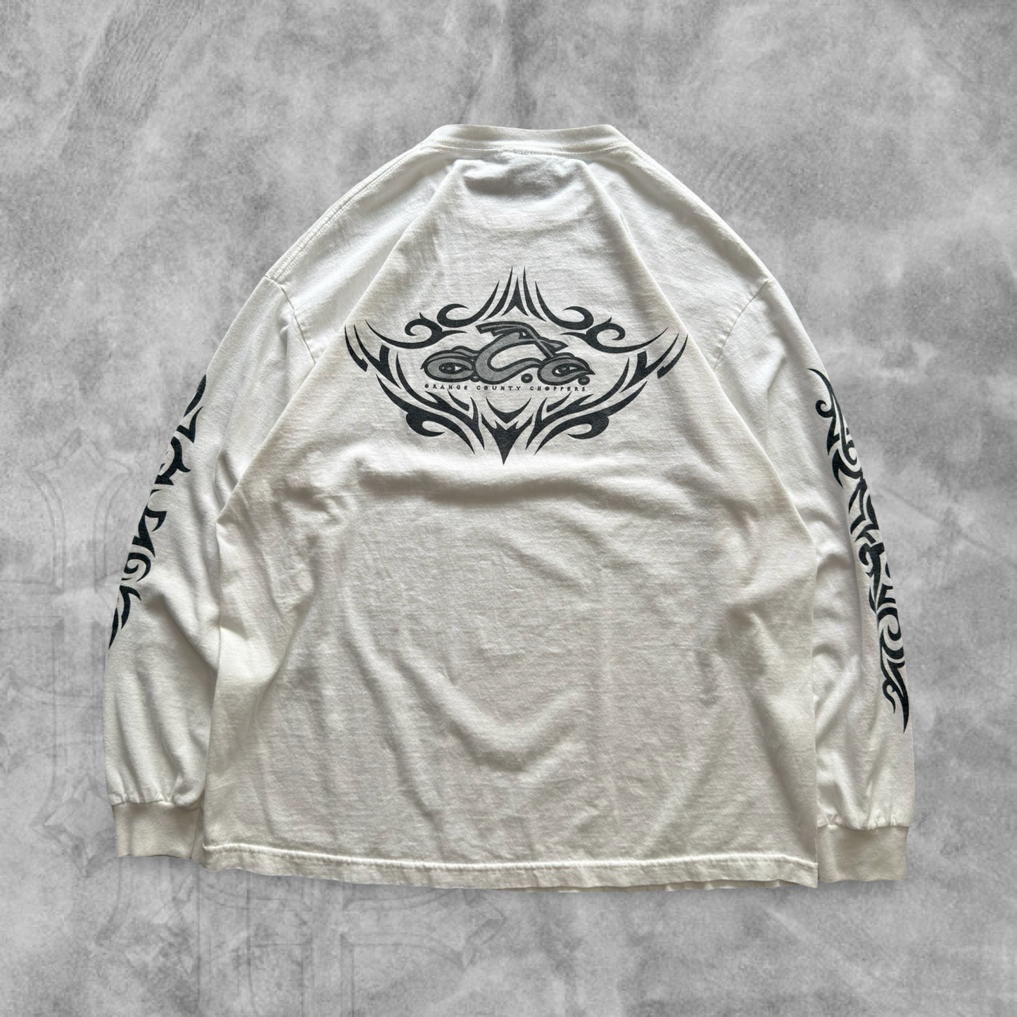 White Orange County Choppers Long Sleeve Shirt 1990s (XL)