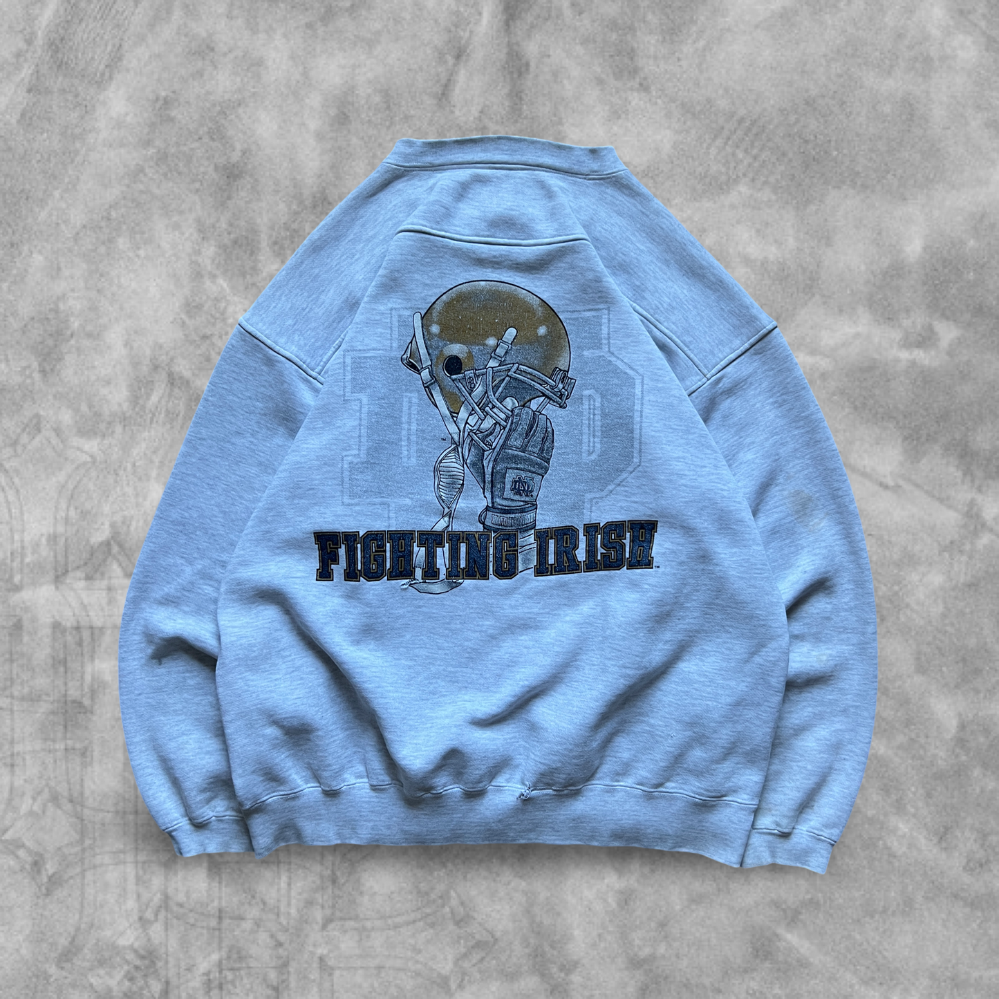 Gray Notre Dame Sweatshirt 1990s (XL)