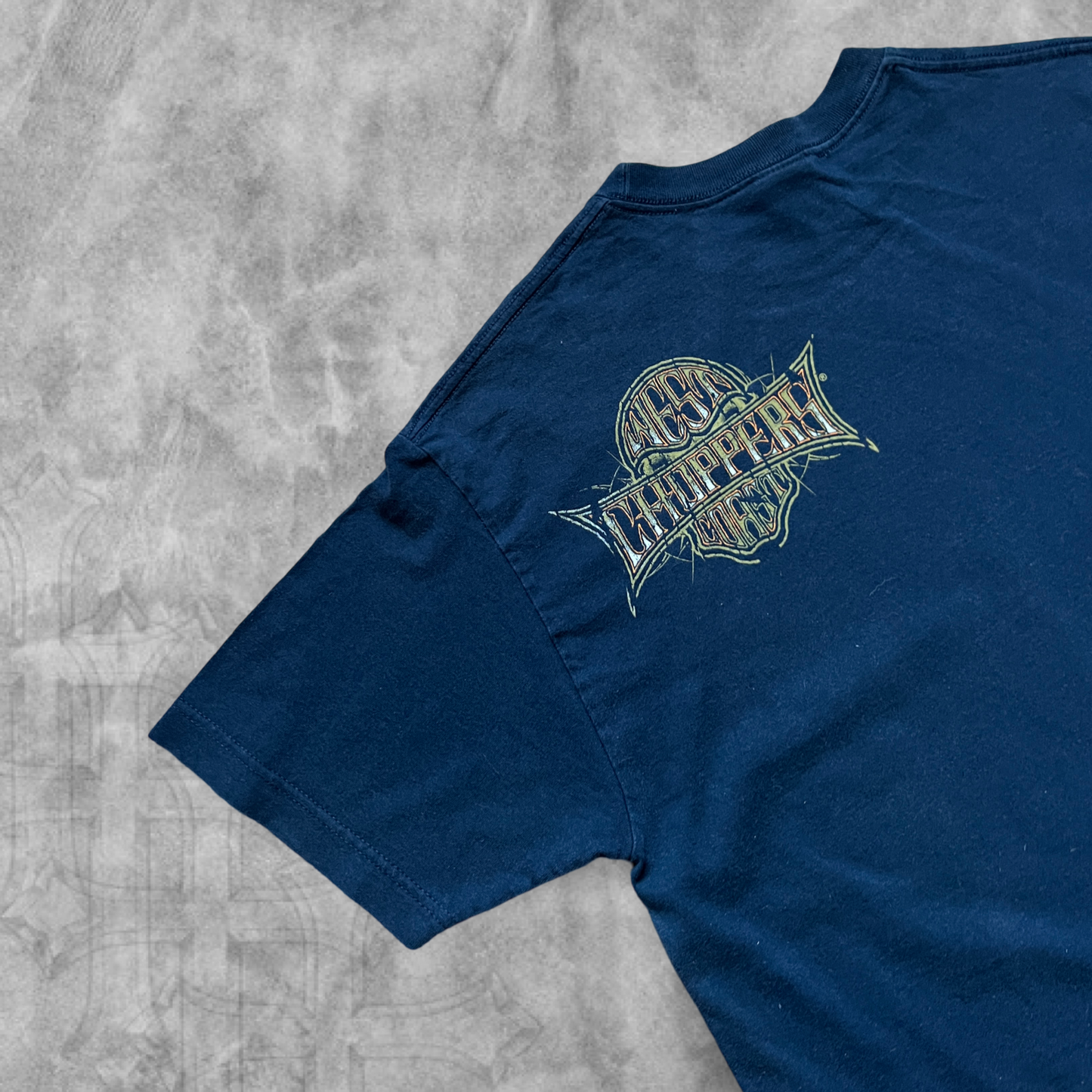 Faded Black West Coast Choppers Shirt 1990s (L)