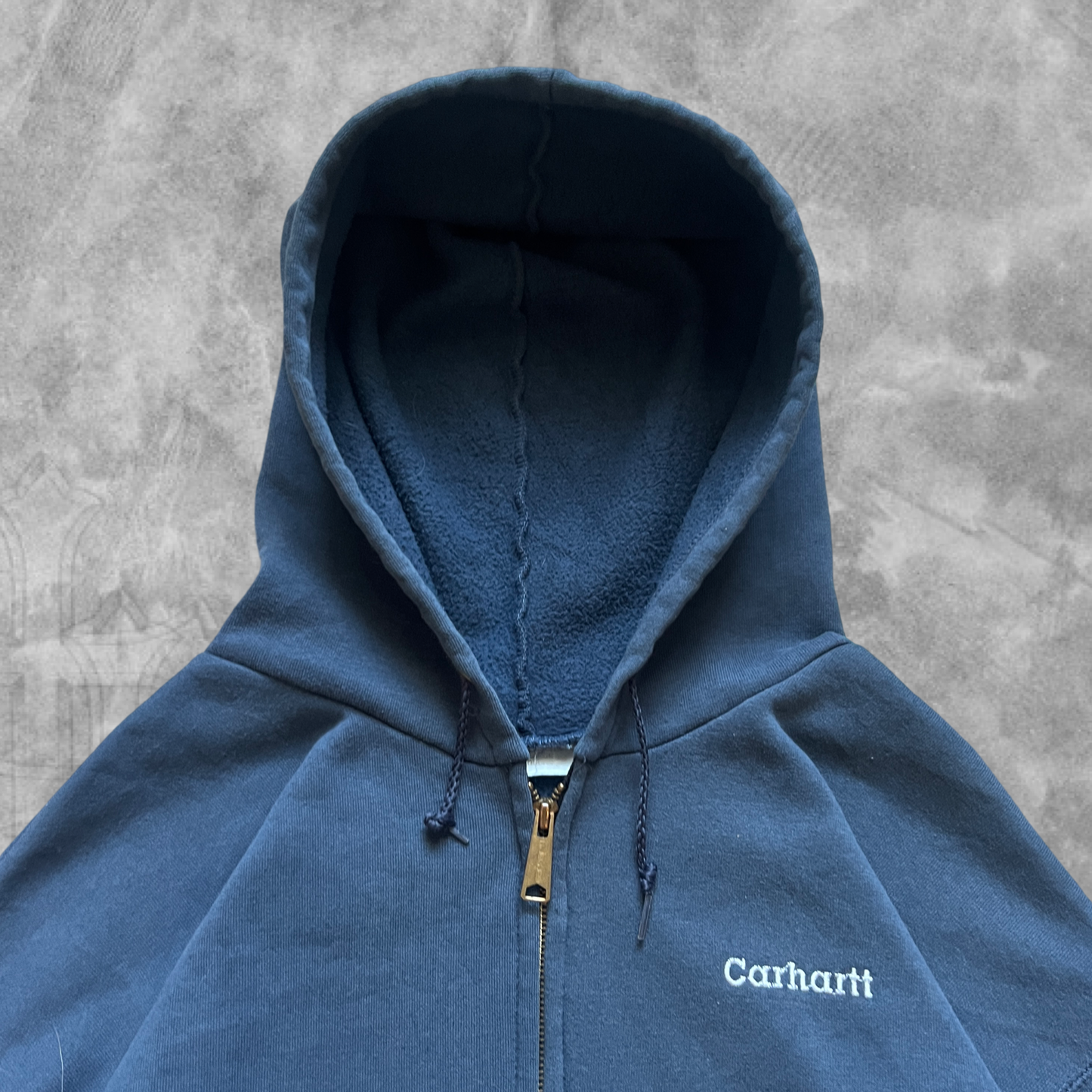 Faded Blue Carhartt Jacket 1990s (XL)