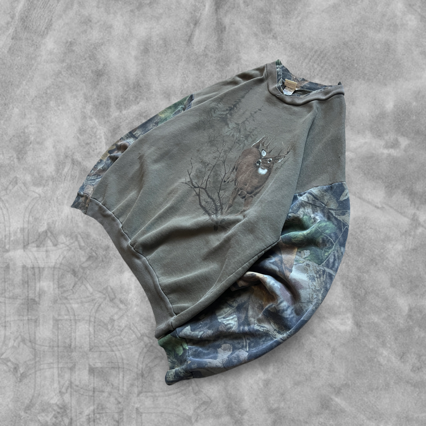 Camo Realtree Deer Sweatshirt (XL)