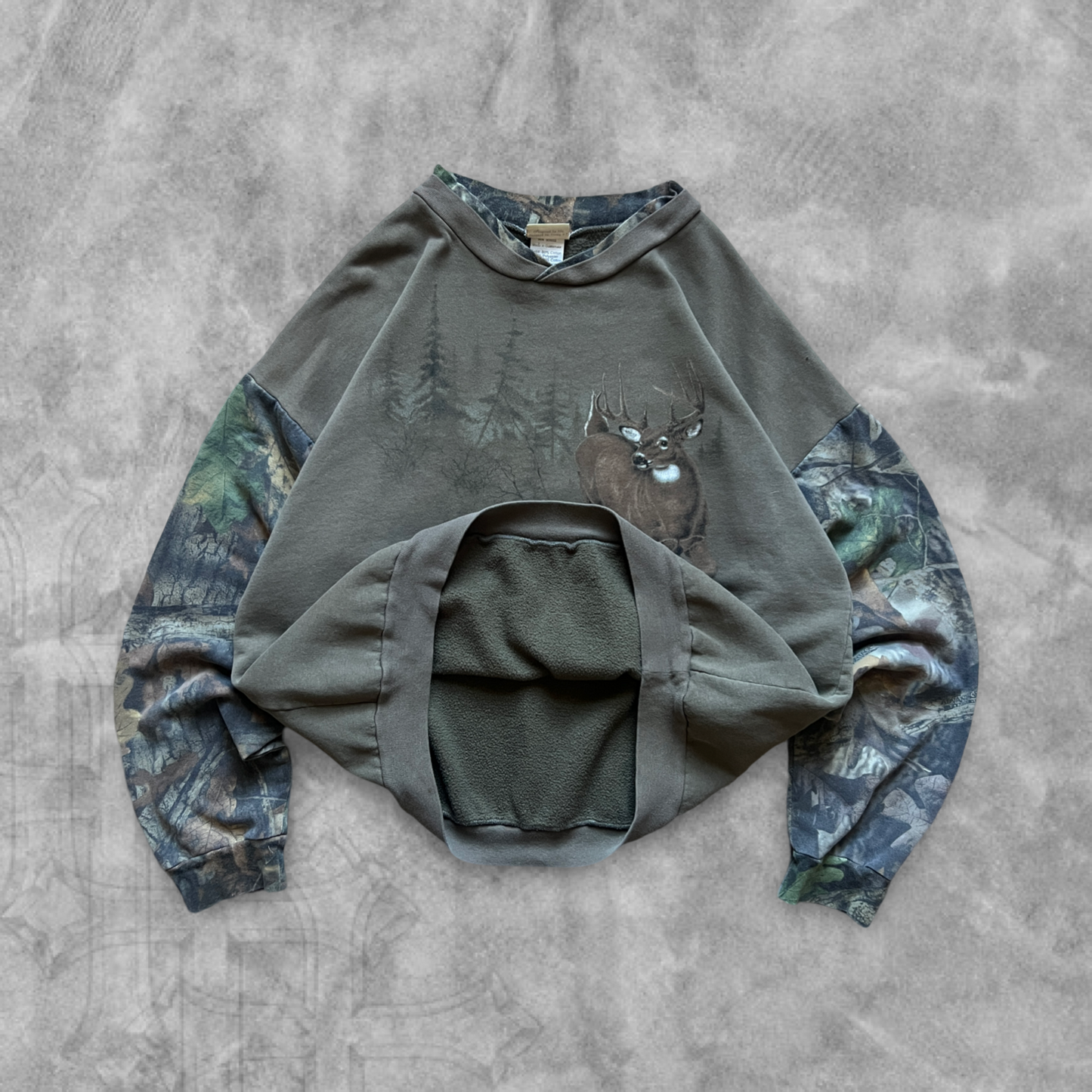 Camo Realtree Deer Sweatshirt (XL)