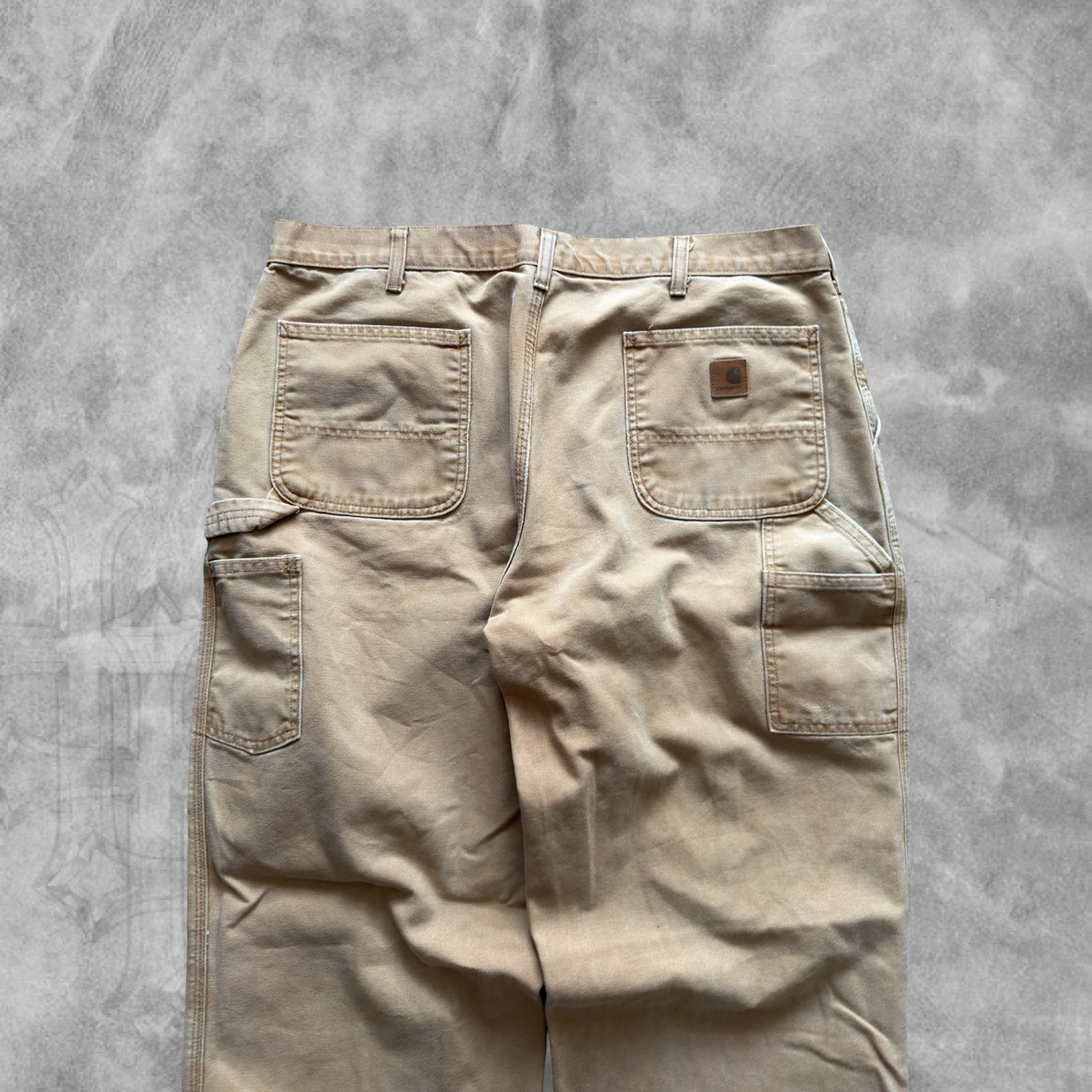 Camel Tan Carhartt Carpenter Pants 2000s (40x34