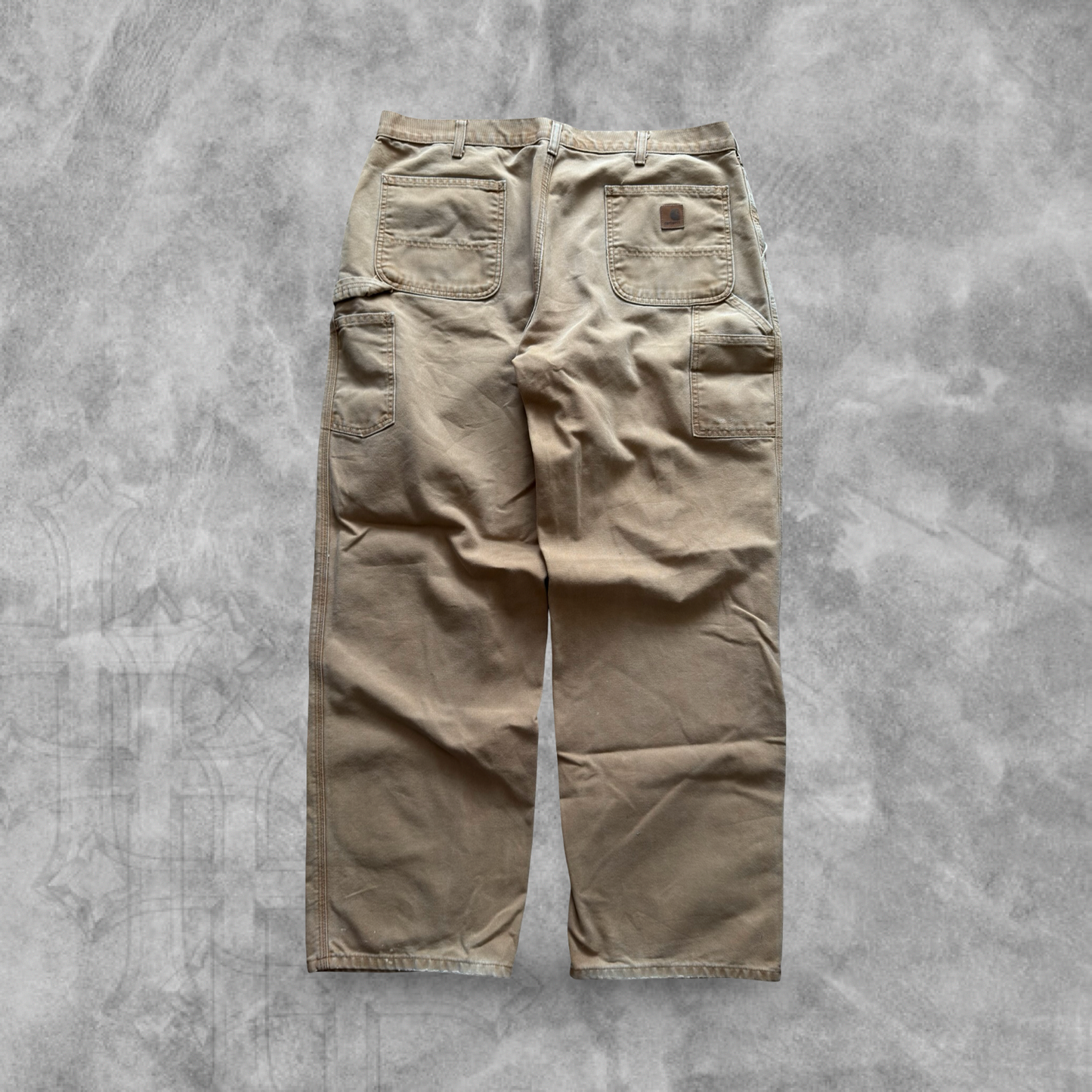 Camel Tan Carhartt Carpenter Pants 2000s (40x34