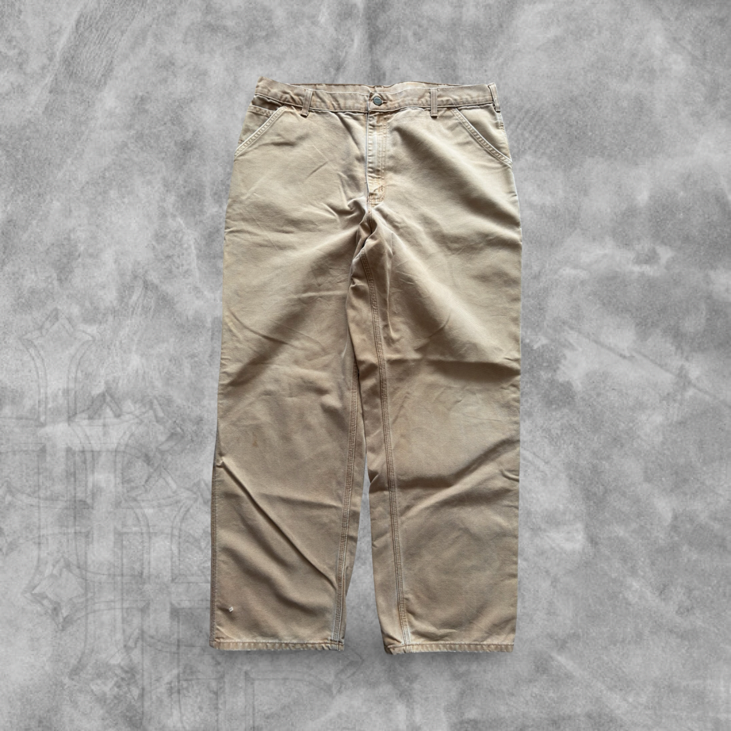 Camel Tan Carhartt Carpenter Pants 2000s (40x34