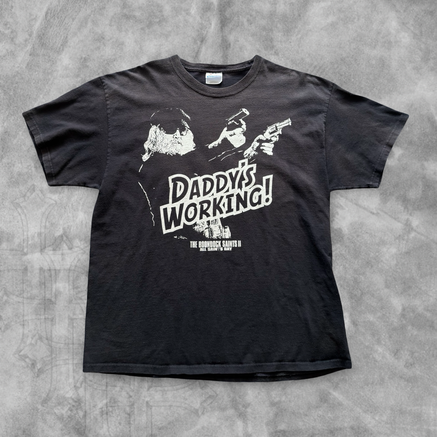Black Boondock Saints Daddy’s Working Shirt 2000s (L)
