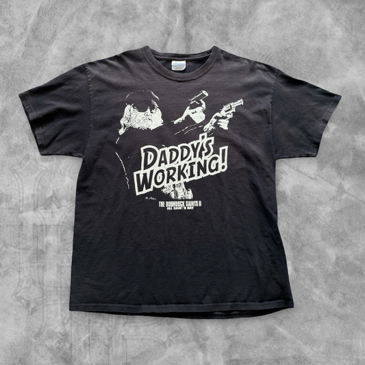 Black Boondock Saints Daddy’s Working Shirt 2000s (L)