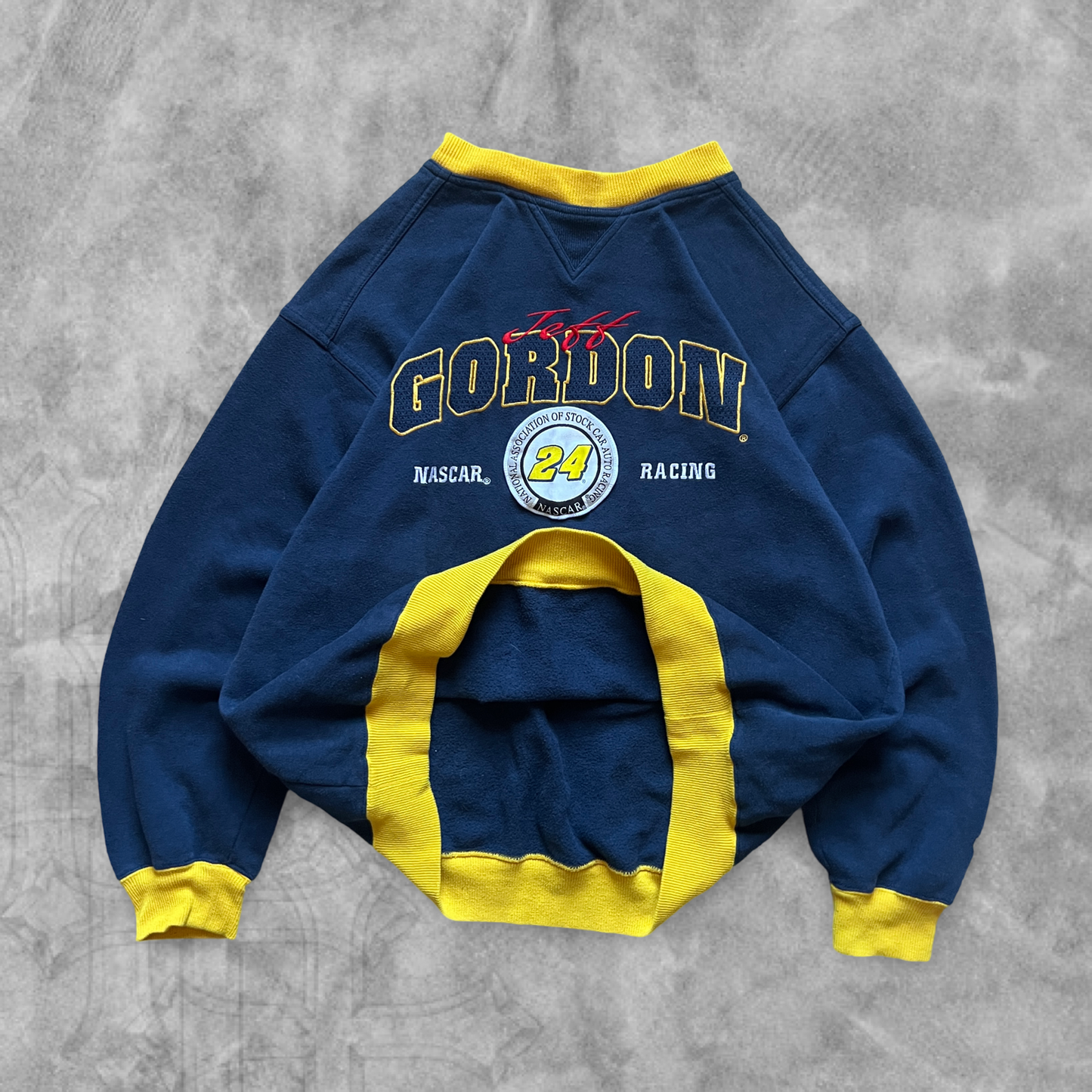 Dark Blue Jeff Gordon Sweatshirt 1990s (M)
