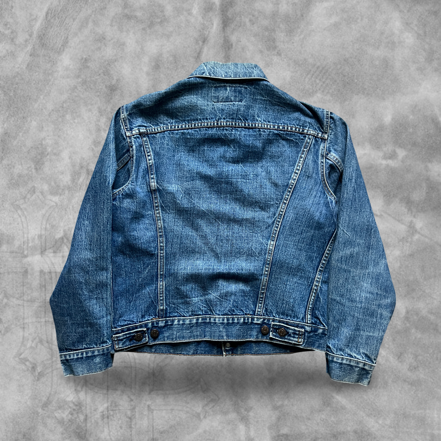 Faded Denim Levi’s Trucker Jacket 1990s (S)