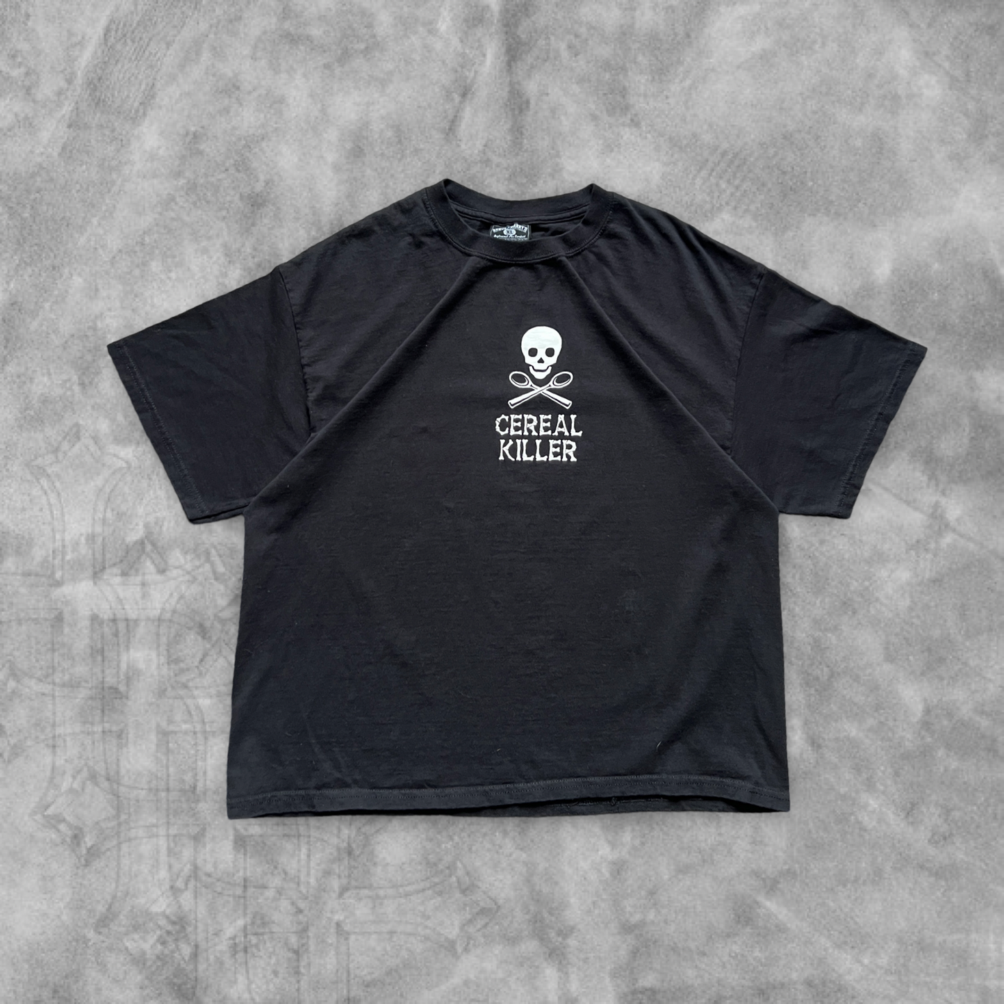 Black “Cereal Killer” Shirt 1990s (L)