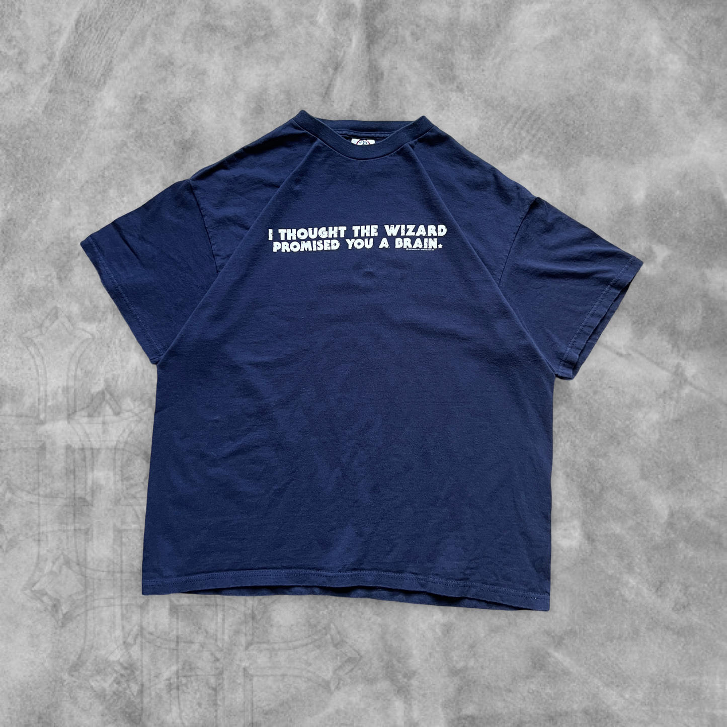 Navy Blue “Promised You A Brain” Shirt 2005 (L)