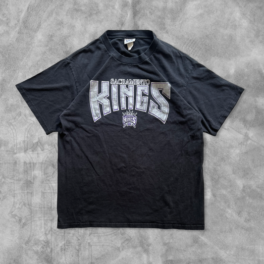 Faded Black Sacramento Kings Shirt 2001 (L)
