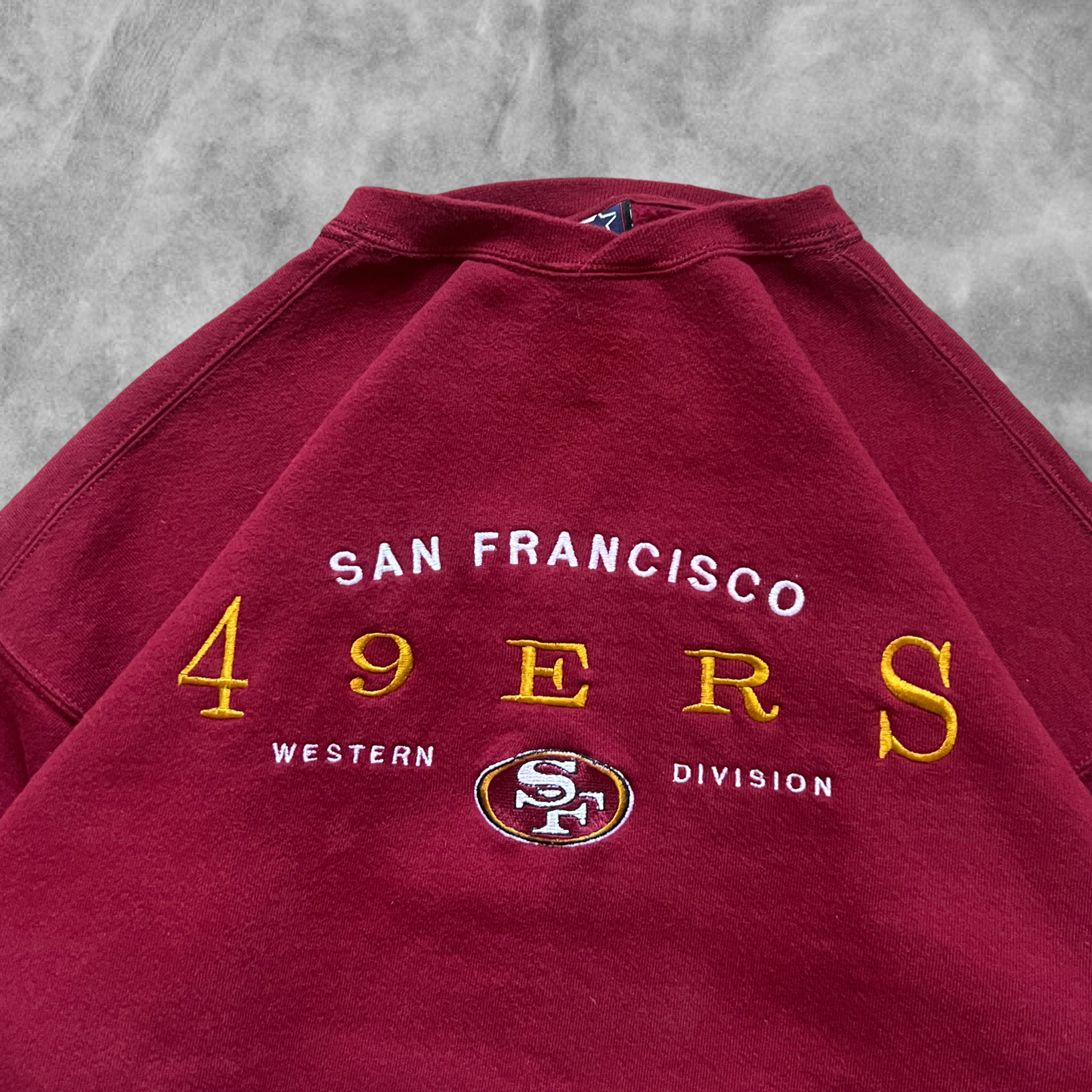 Maroon San Francisco 49ers Sweatshirt 1990s (L)