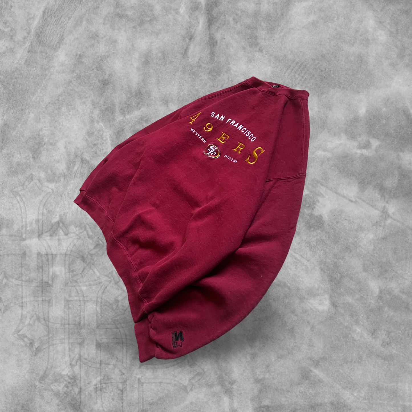 Maroon San Francisco 49ers Sweatshirt 1990s (L)