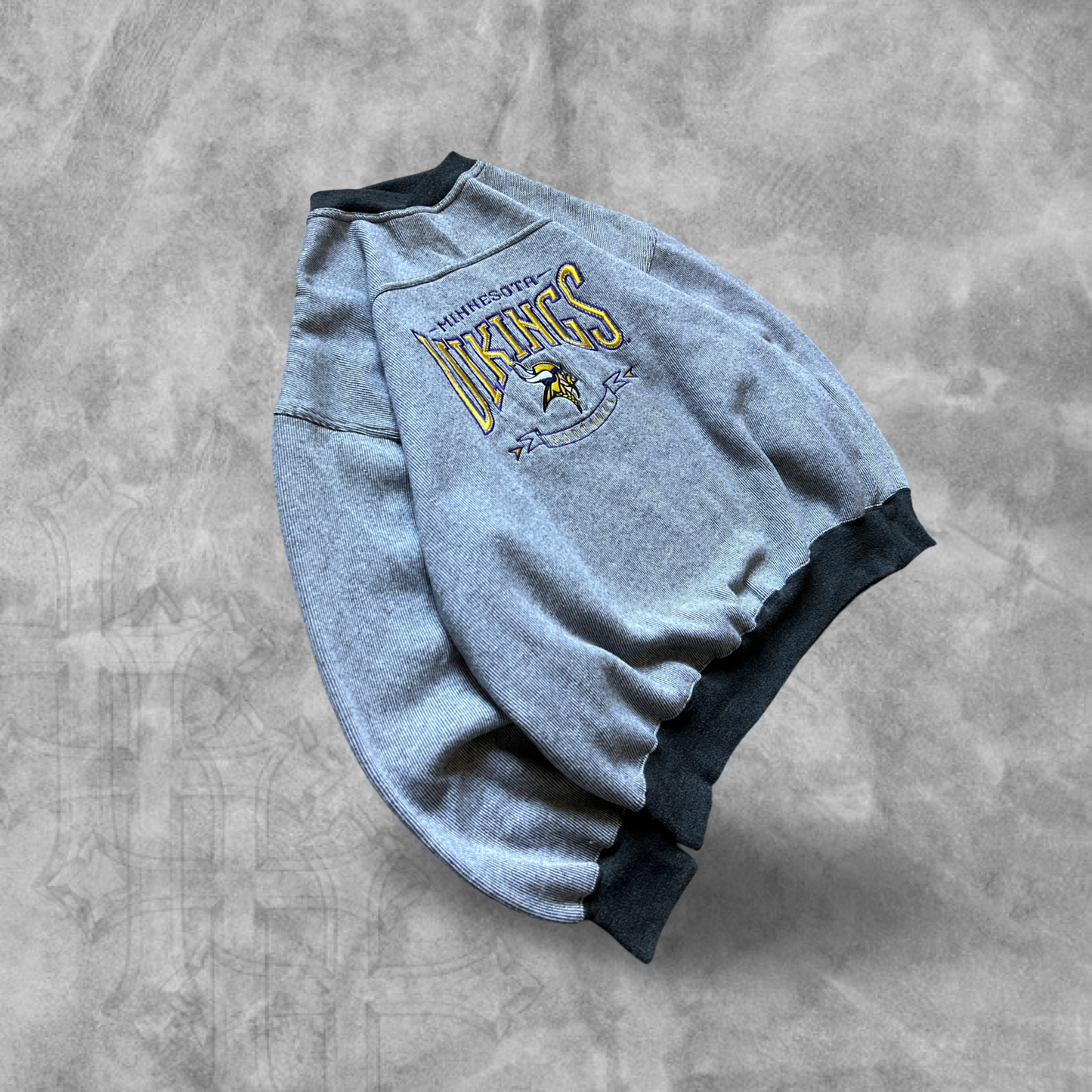 Gray Minnesota Vikings Sweatshirt 1990s (L)