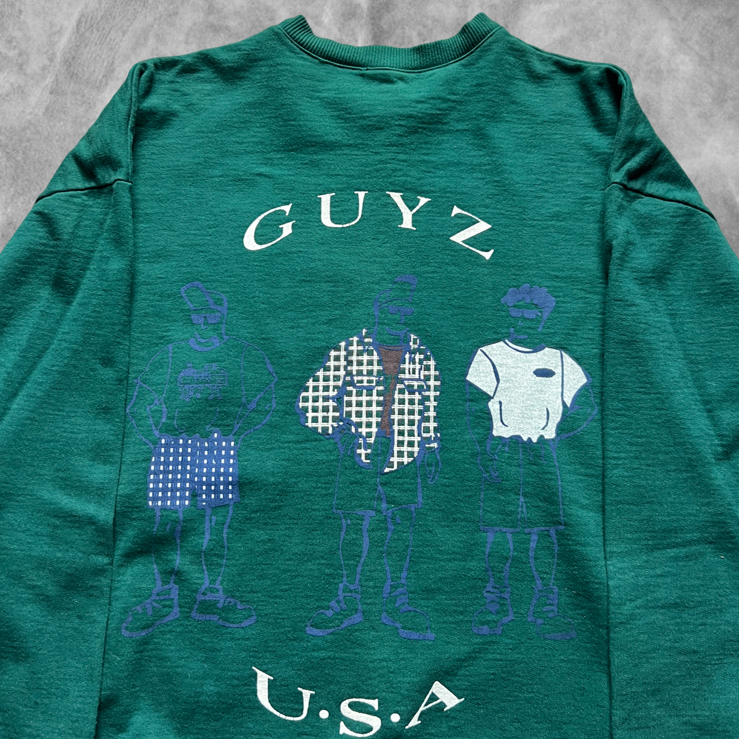 Forrest Green Guyz USA Sweatshirt 1990s (XL)