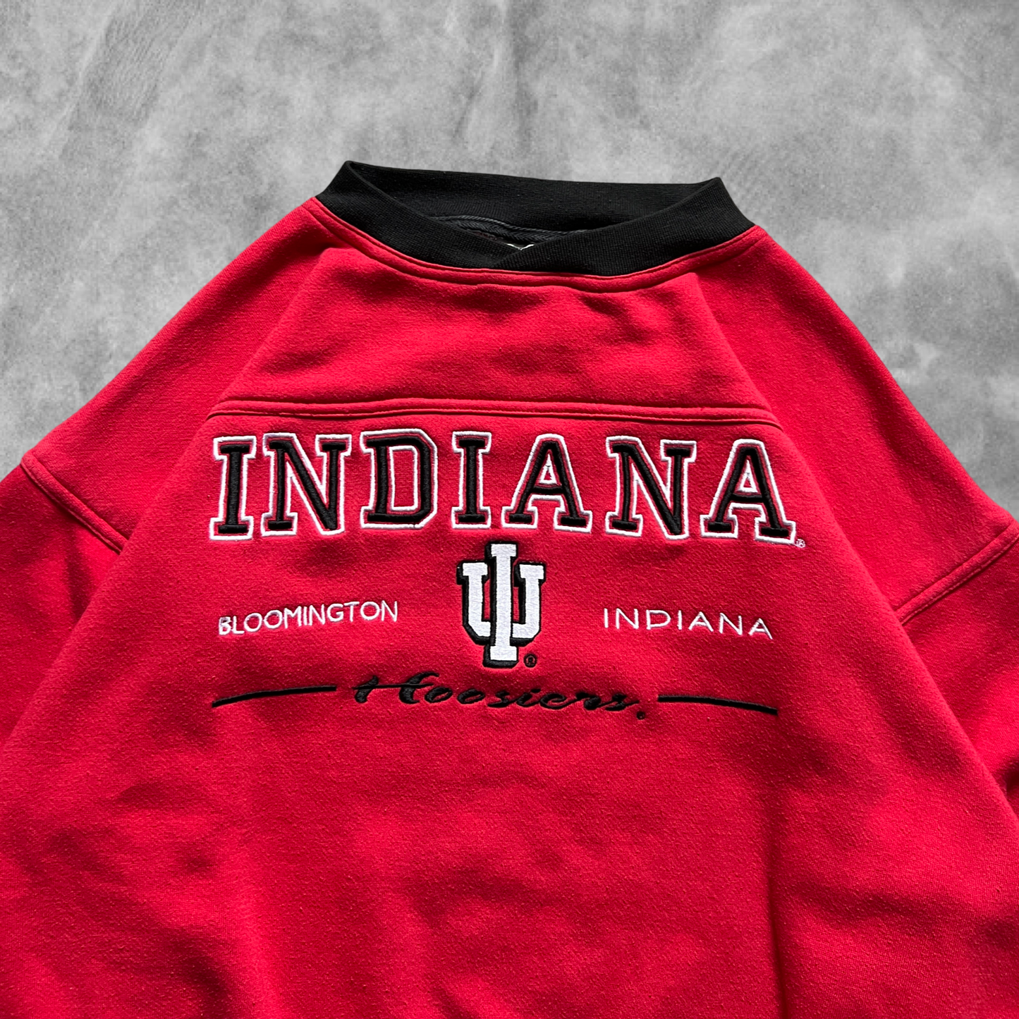 Red Indiana Hoosiers Sweatshirt 1990s (L)